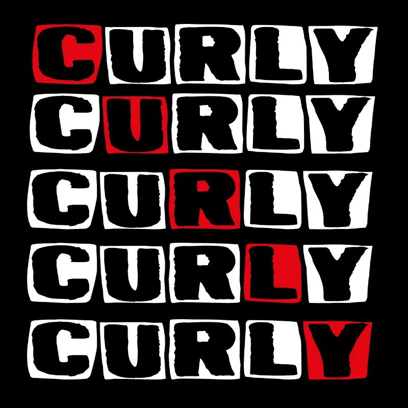 CURLY BY LLD WHITE