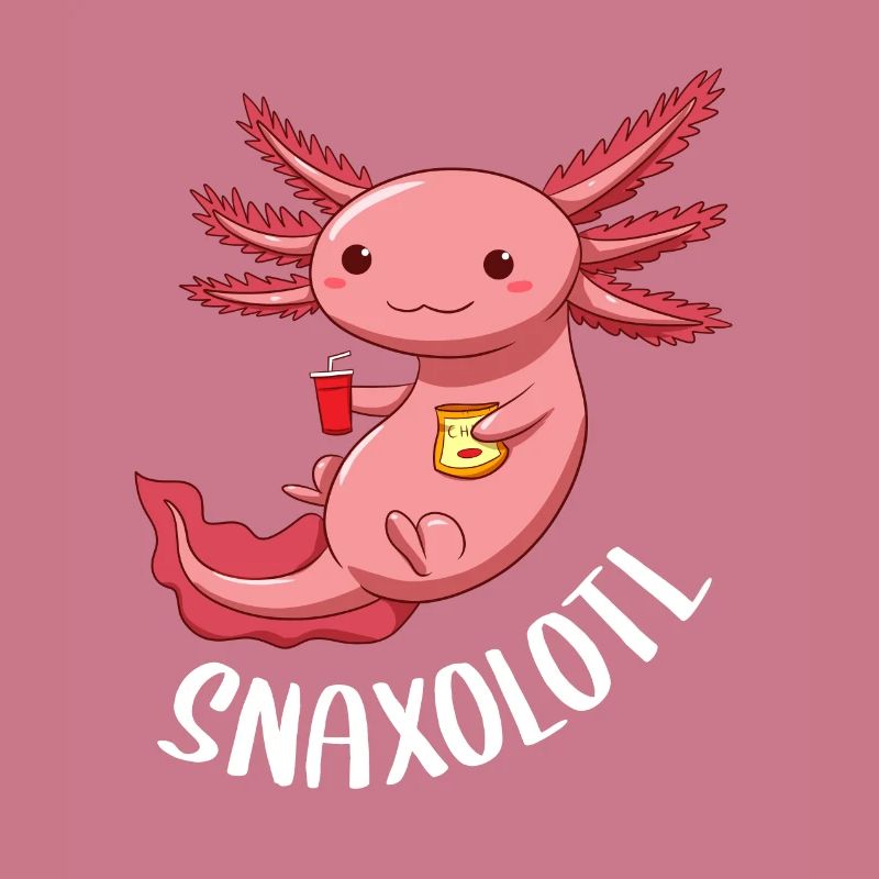 Snaxolotl Snacks Axolotl