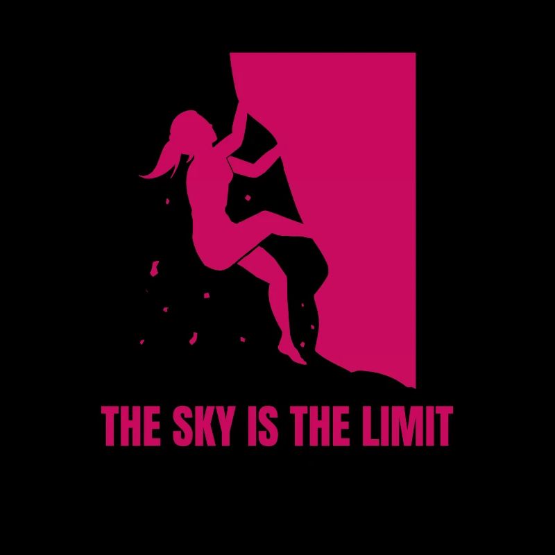 Le ciel est la limite Rochers et grimpeurs