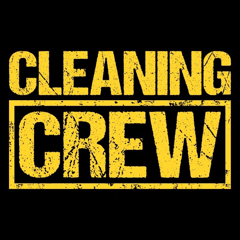 Cleaning Reinigungs Putz Crew Team Personal
