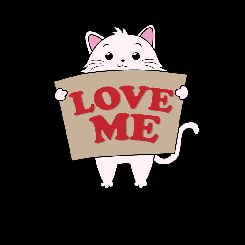 Katze "Love Me"