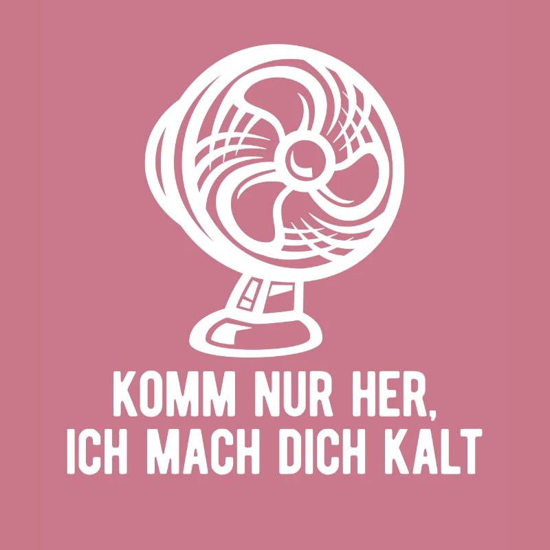 Lustiges Sommer Hitze Ventilator