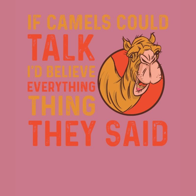 Funny camel saying