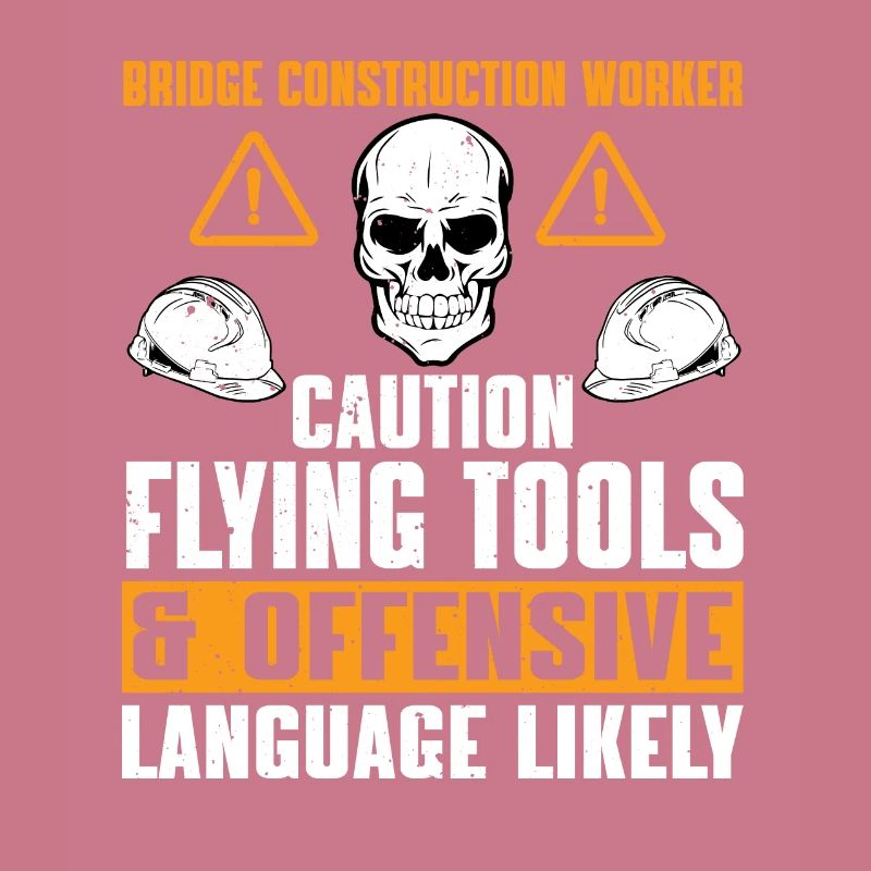 Bridge construction workers