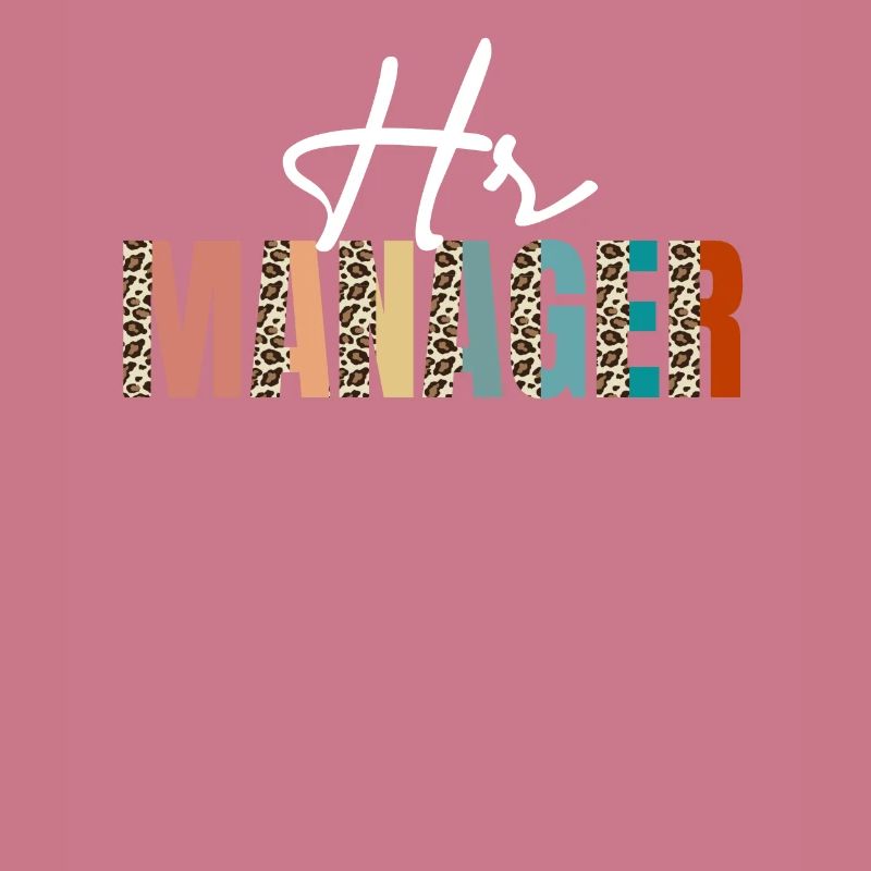 HR-Manager Leopard Pattern Human Resources