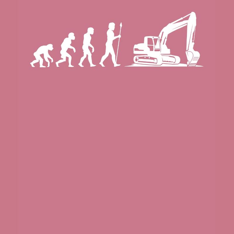 Evolution excavator operator excavator
