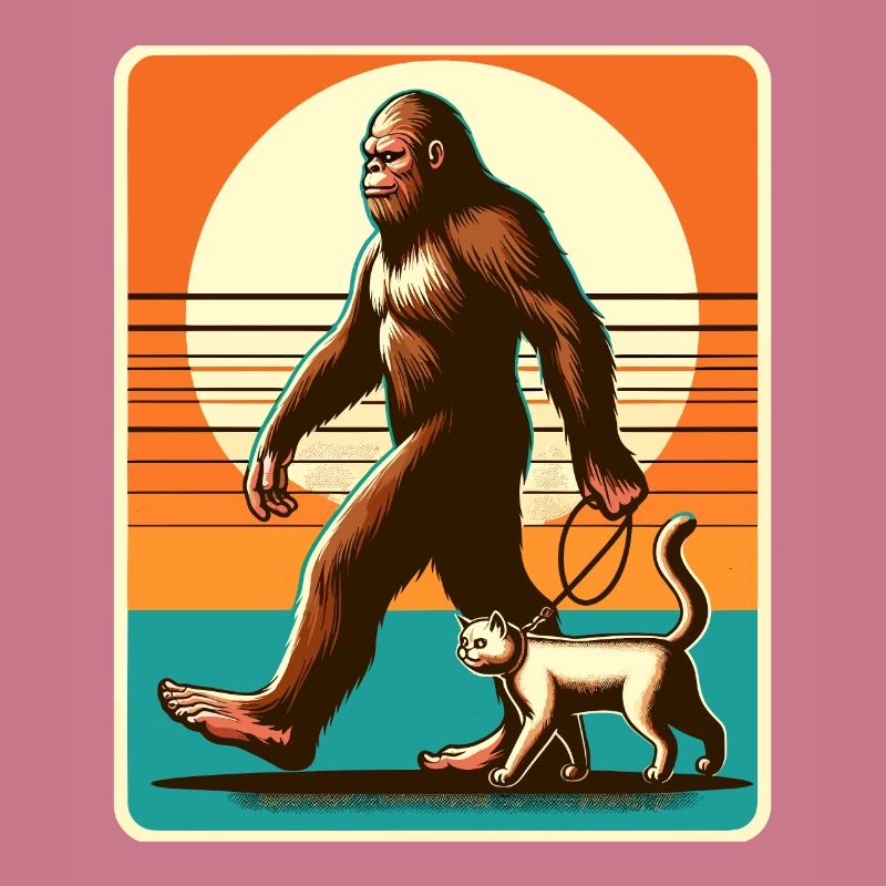 Bigfoot Katze Lustige Bilder