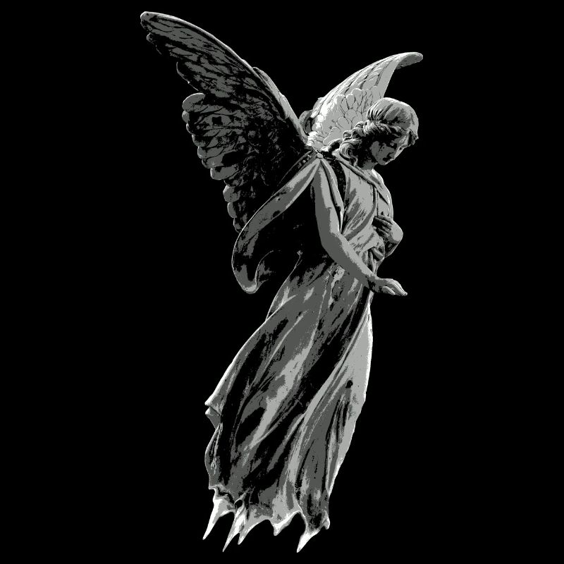 Schwebender Engel - Gothic Kult