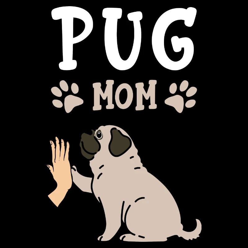 Mops Mama Hund Hund Besitzer Geschenk Hund Mama