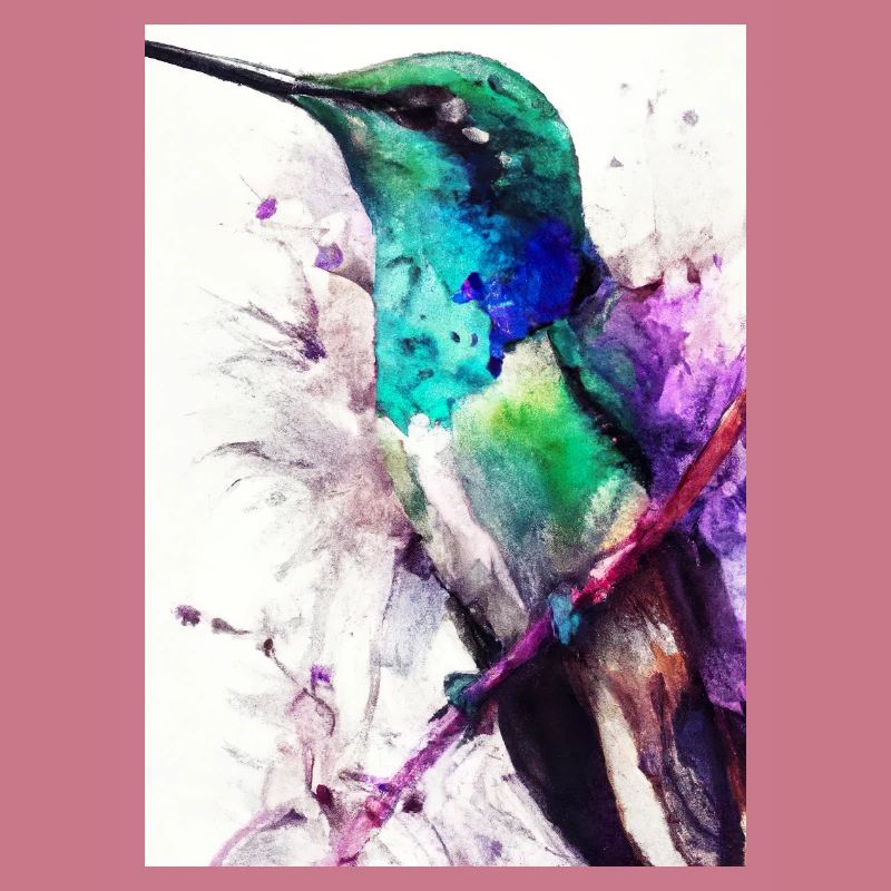 Bunter Vogel