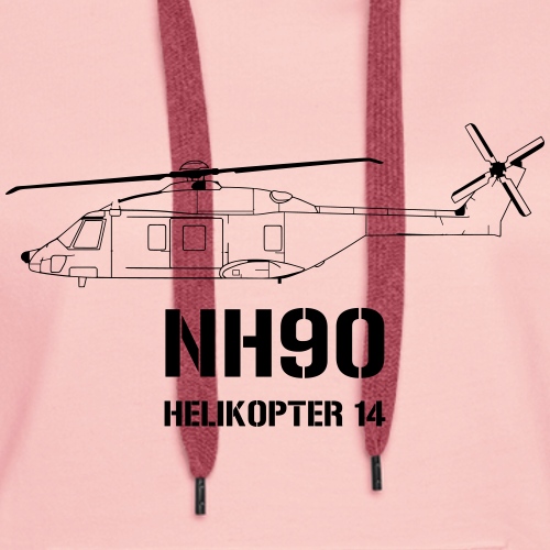 Helikopter 14 - NH 90 - Premiumluvtröja dam