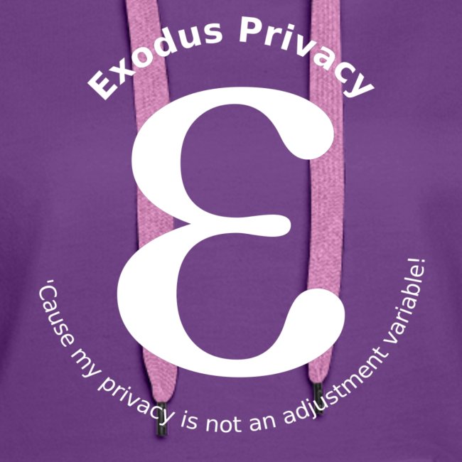 Exodus privacy avec Logo et slogan