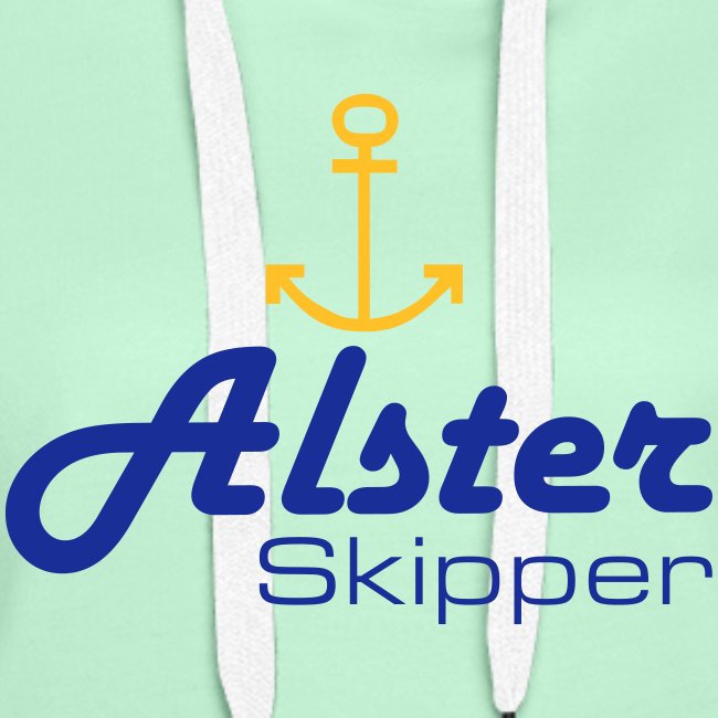 Hamburg maritim: Alster Skipper mit Anker