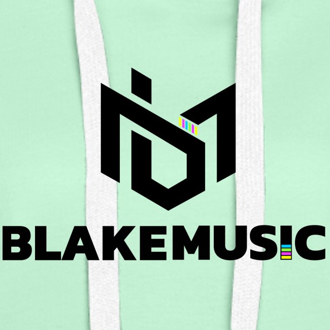 blAkeMusic Logo Black