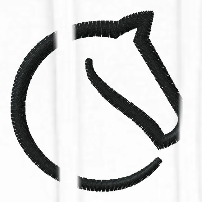 black lichess logo