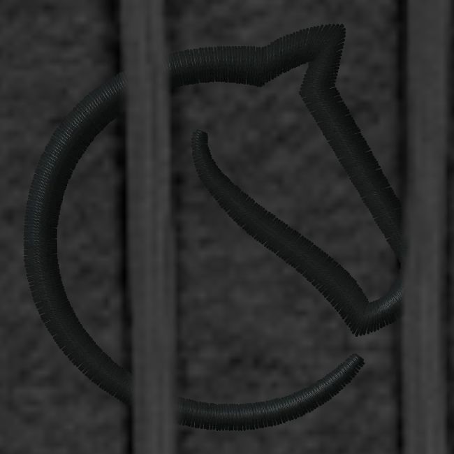 black lichess logo