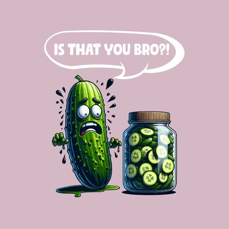 C’est toi mon frère ?! Cornichon de concombre Amateurs de concombre