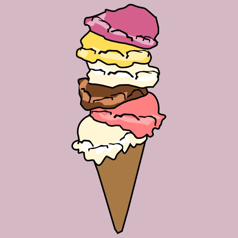 Eiscreme Eiswaffel Eis Eiskugel