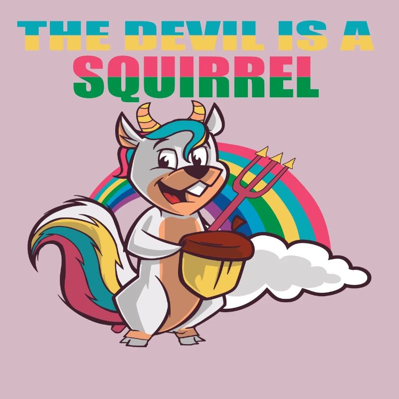 Devil Squirrel,Der Teufel ist ein Eichhörnchen,Fun