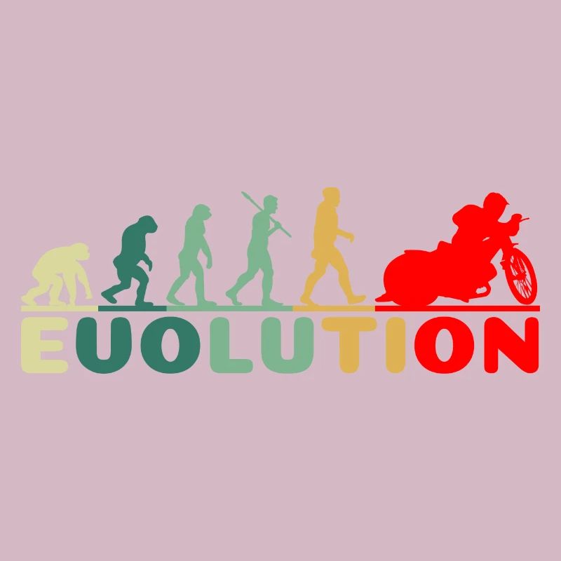 Speedway Moto Pilote de course Evolution Retro