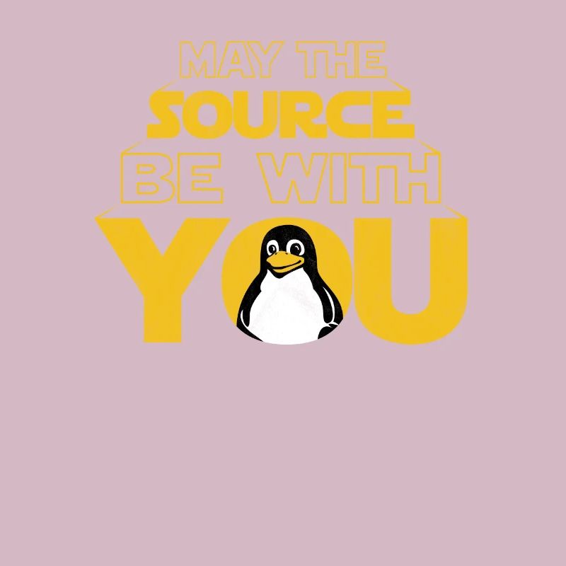Que la source soit avec toi Dark nerd funny