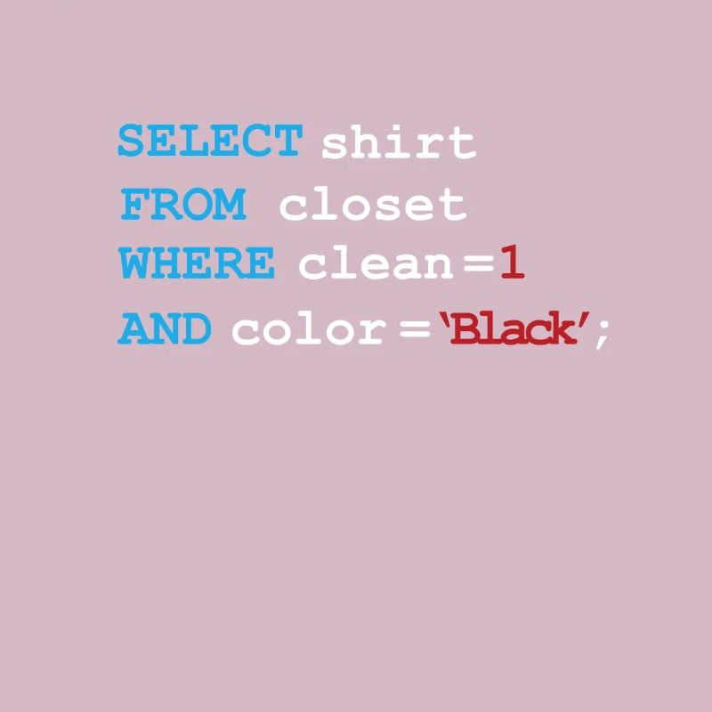 Developer Devops morning routine SQL Select