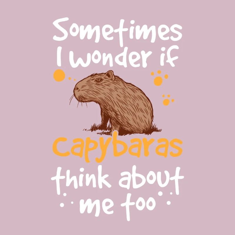 Capybara pense à moi Capybara
