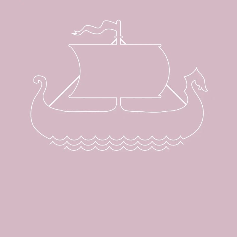 Wikinger Boot Langboot Wikingerboot Mittelalter