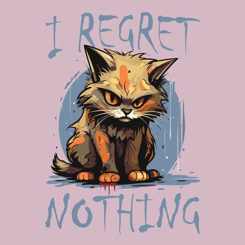 Chat Chats Evil Cat Meow Cool Kitty