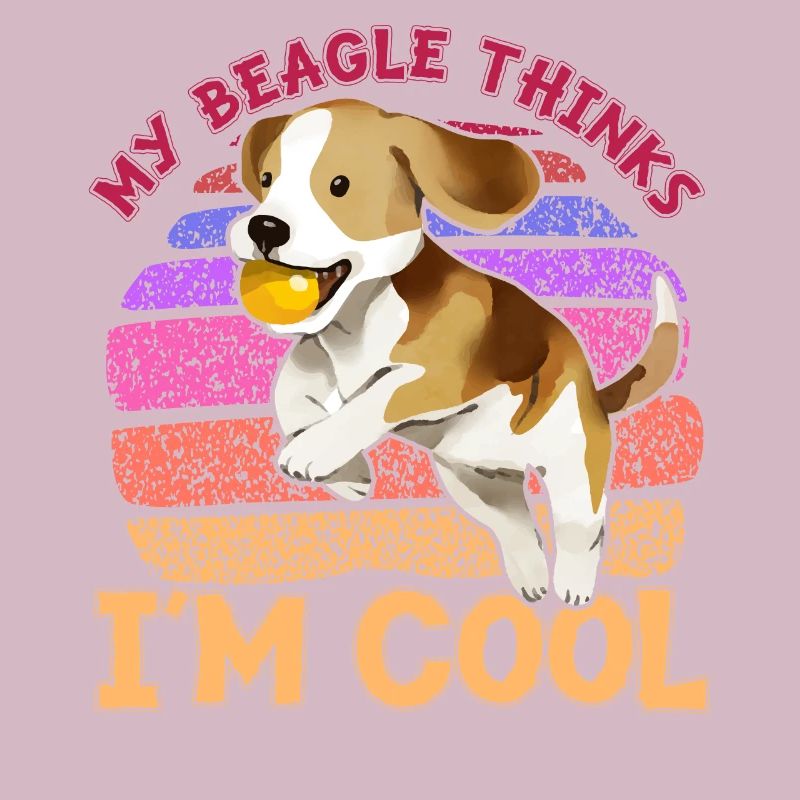 My Beagle thinks I'm cool