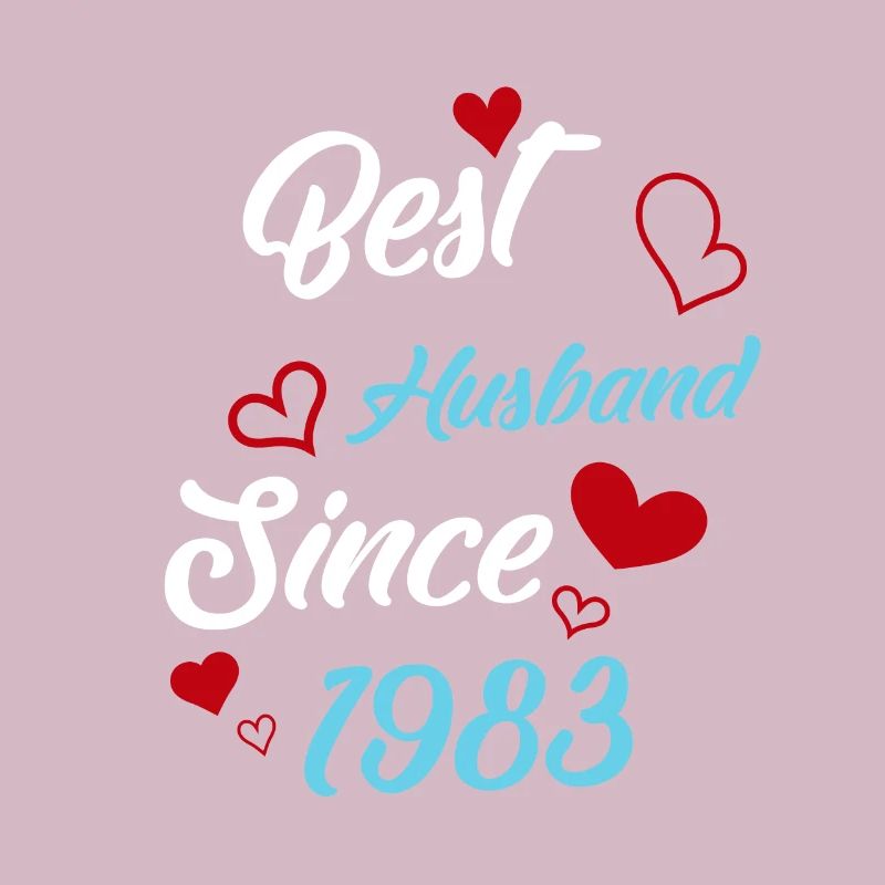 Bester Ehemann seit 1983 Hochzeit