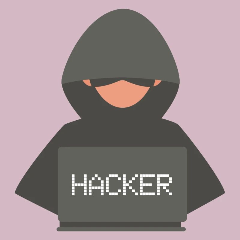 Hacker Coder Programmer Developer Black Hat