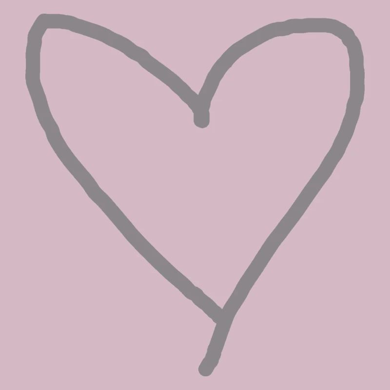 Herz grau Geschenkidee Liebe verliebt