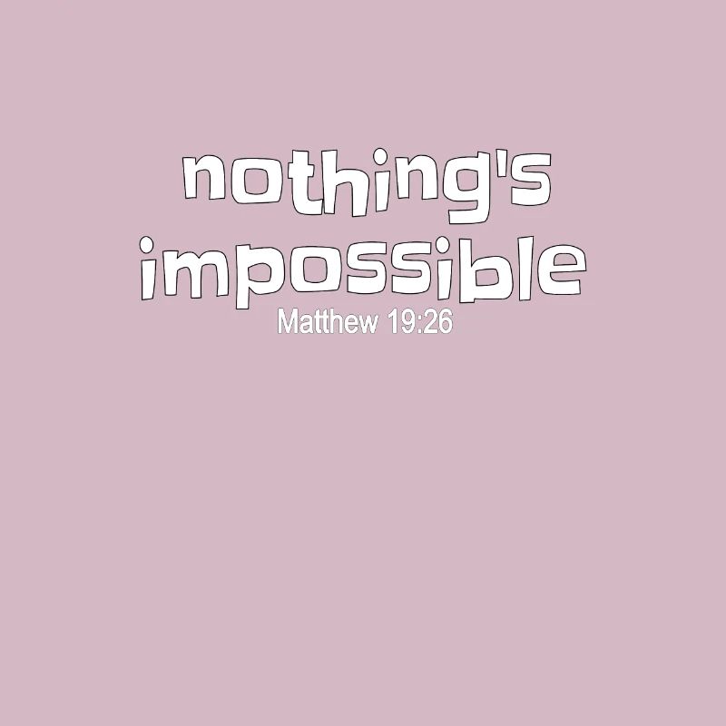 Conception chrétienne - Rien n'est impossible, Matthew