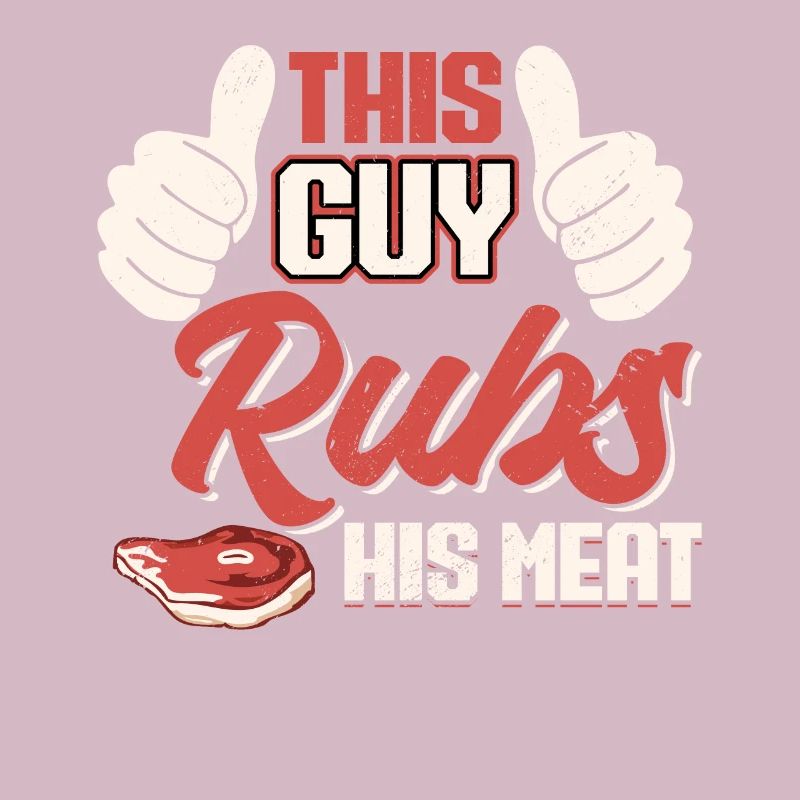 Dieser Typ Rubt Sein Fleisch BBQ