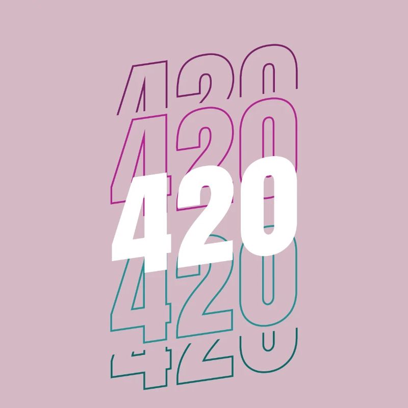 Funny 420-design For computer geeks