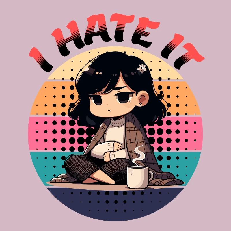 Menstruation Confess I Hate It Expression