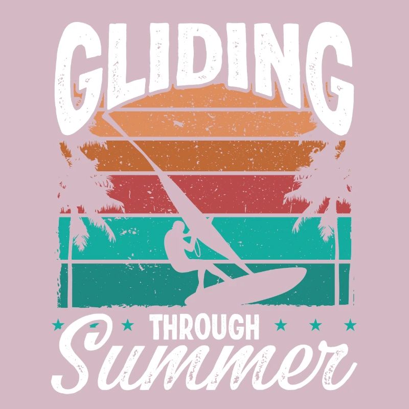 Windsurfing Board Gliding Summer Windsurfer