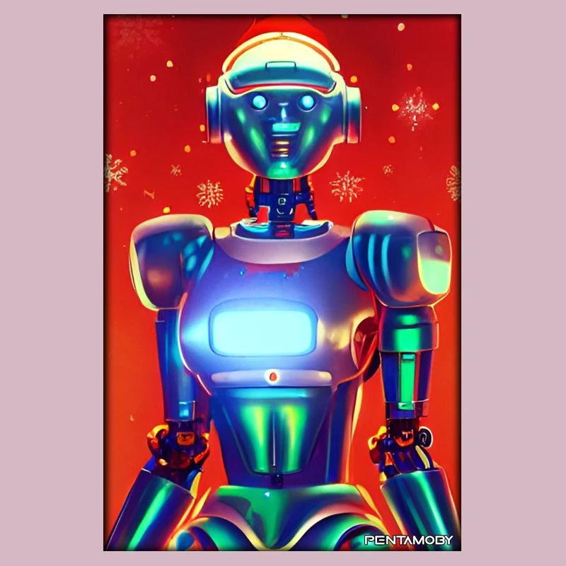 Robots Noël Future Technology Science