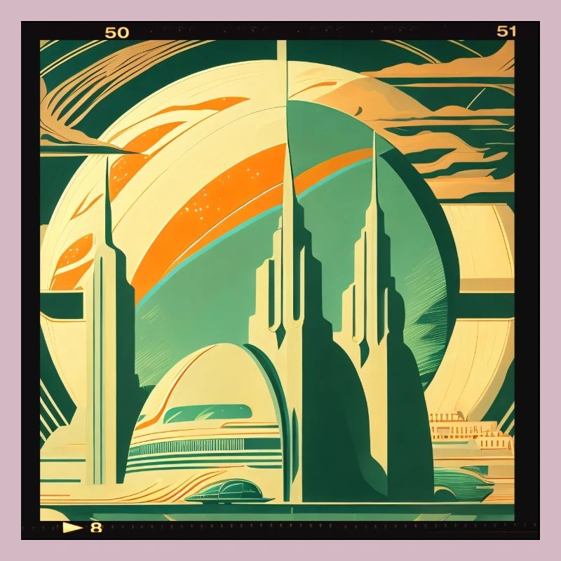 Space retrofuturism