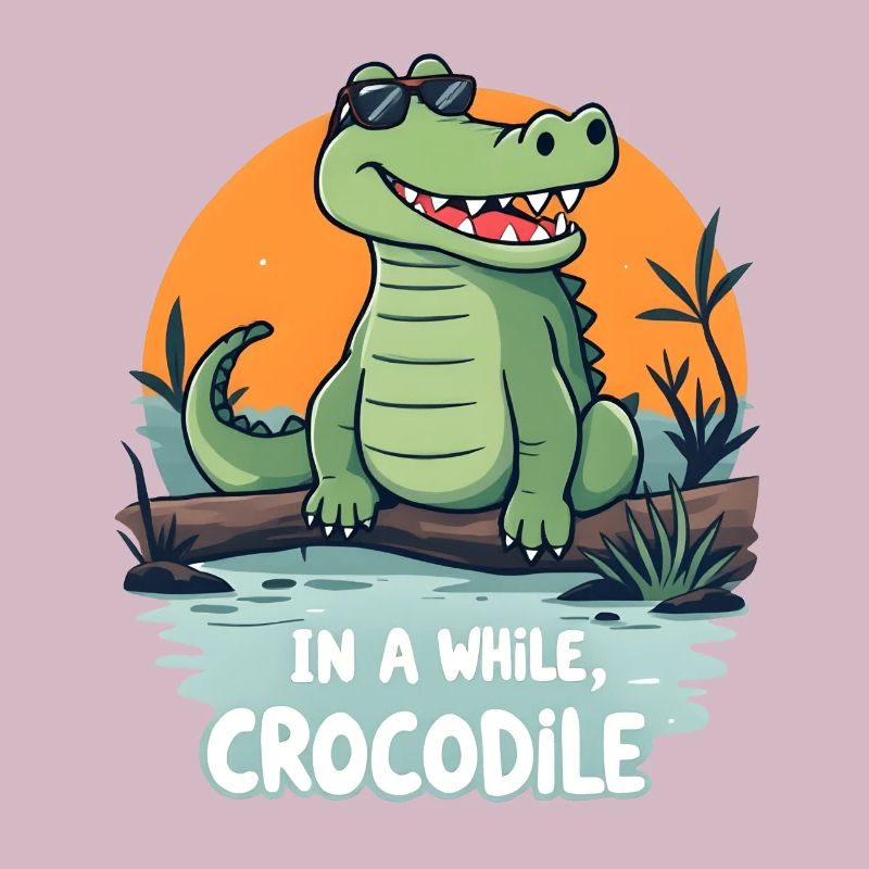 Lustiges Krokodil - In a while crocodile