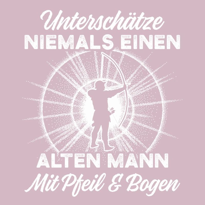 Bogenschießen Bogenschütze Alter Mann Pfeil Bogen