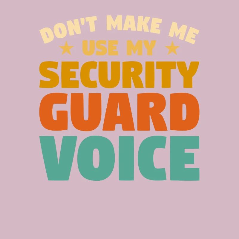 Ne me forcez pas à utiliser mon agent de sécurité Voice Enforcem