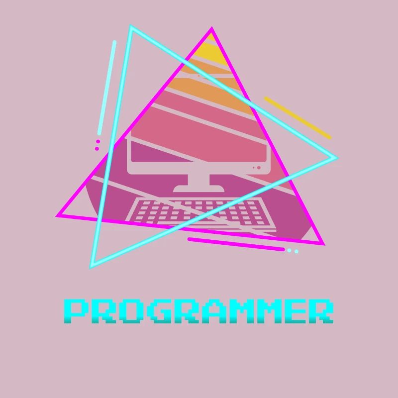 Programmeur rétro Programmation Informatique
