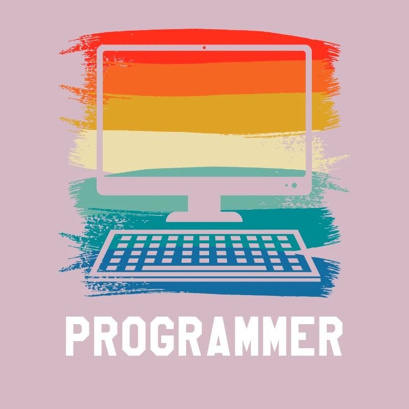 Retro Vintage Programmer Computer Programming