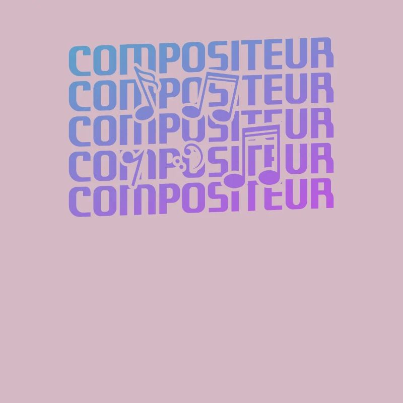 Retro Compositeur Composition Musicale