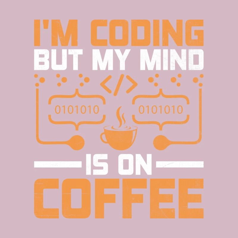 Kaffee-Codierung Programmierer Programmierer Entwickler Nerd Coff