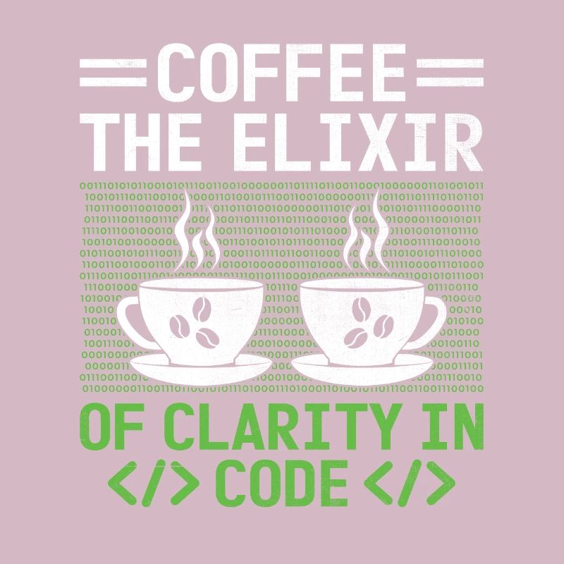Kaffee-Codierung Programmierer Programmierer Entwickler Nerd Coff