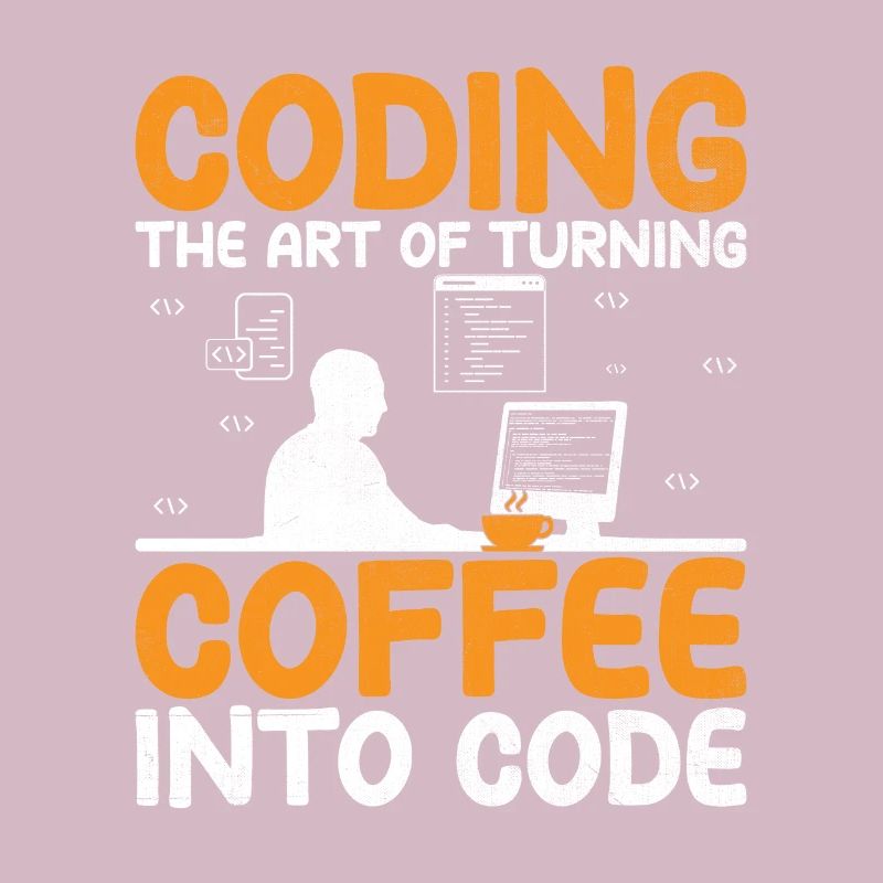 Kaffee-Codierung Programmierer Programmierer Entwickler Nerd Coff