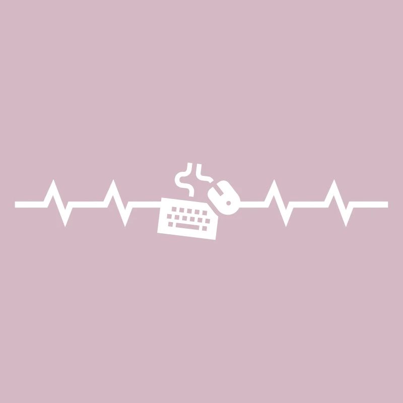Heartbeat Mouse Keyboard PC Computer Home Office